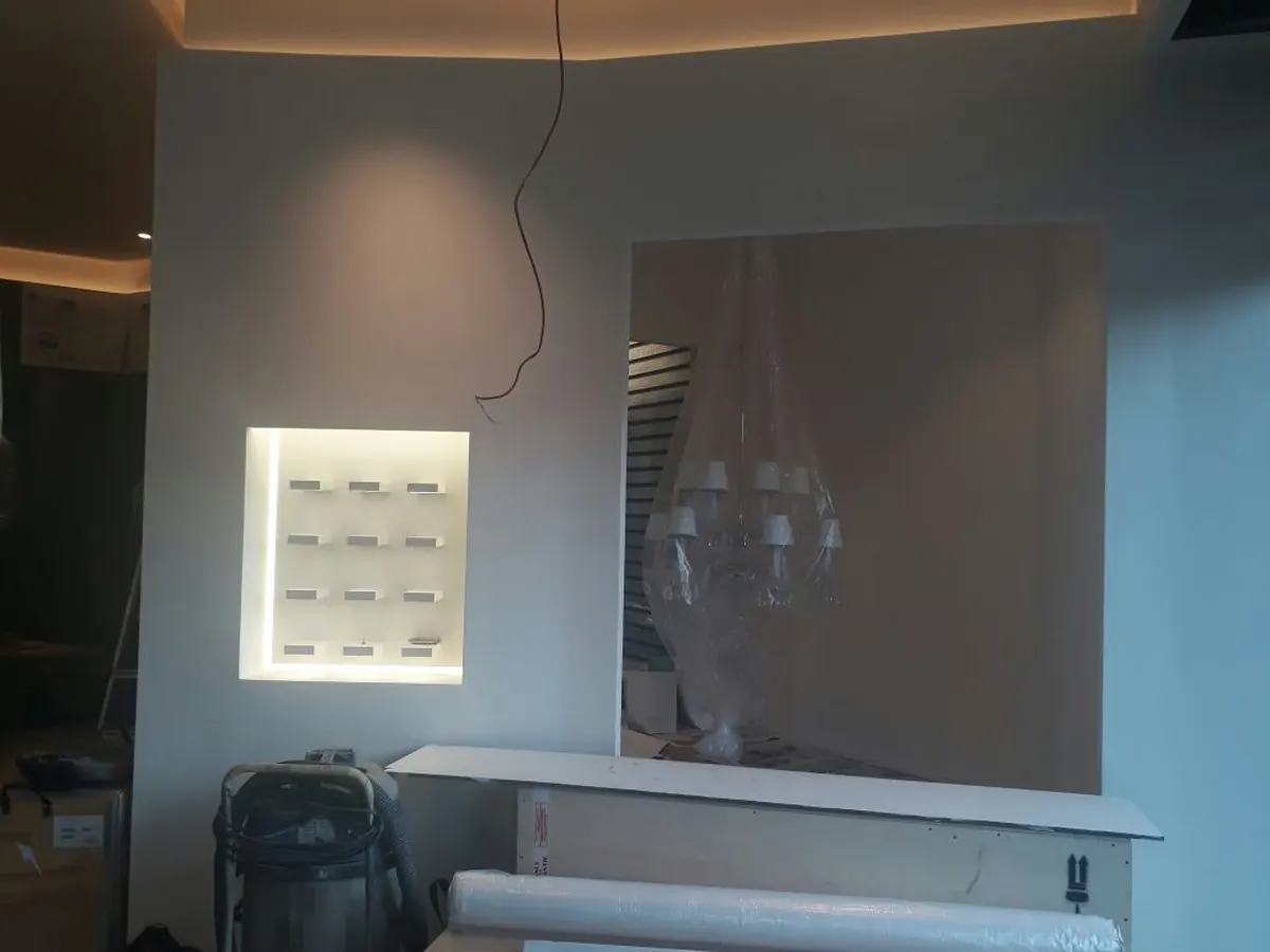 Aménagement de la boutique Saint Louis à Casablanca — chantier en cours, photo 3 sur 11