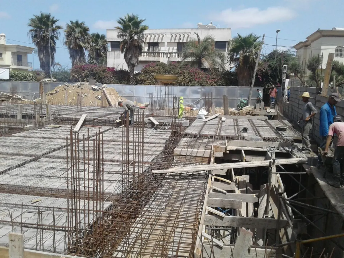 Villa IB : fondations et dallage réalisés par Wolcons — chantier en cours, photo 3 sur 4