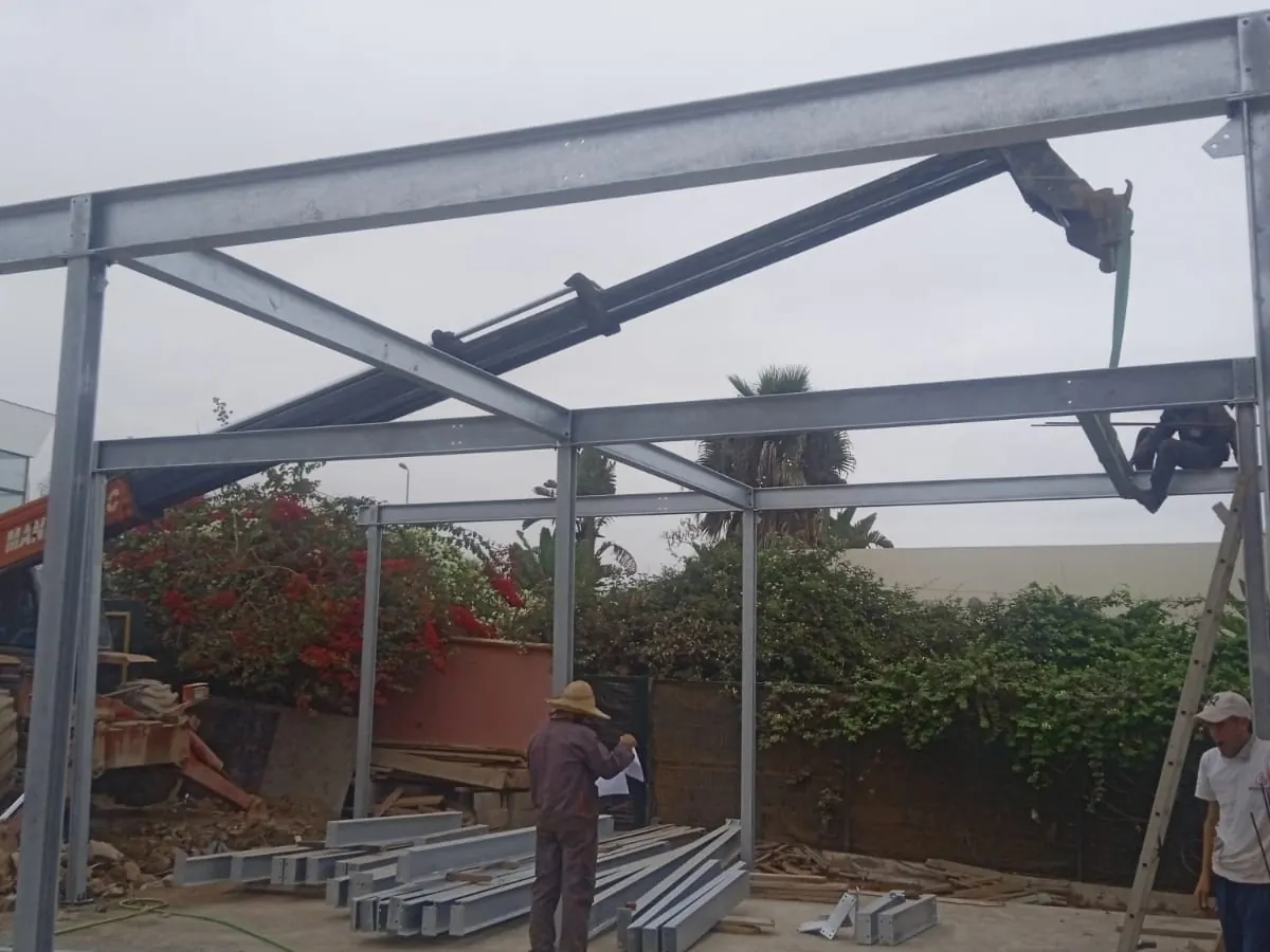 Villa MW livrée par Wolcons à Casablanca — chantier en cours, photo 9 sur 11