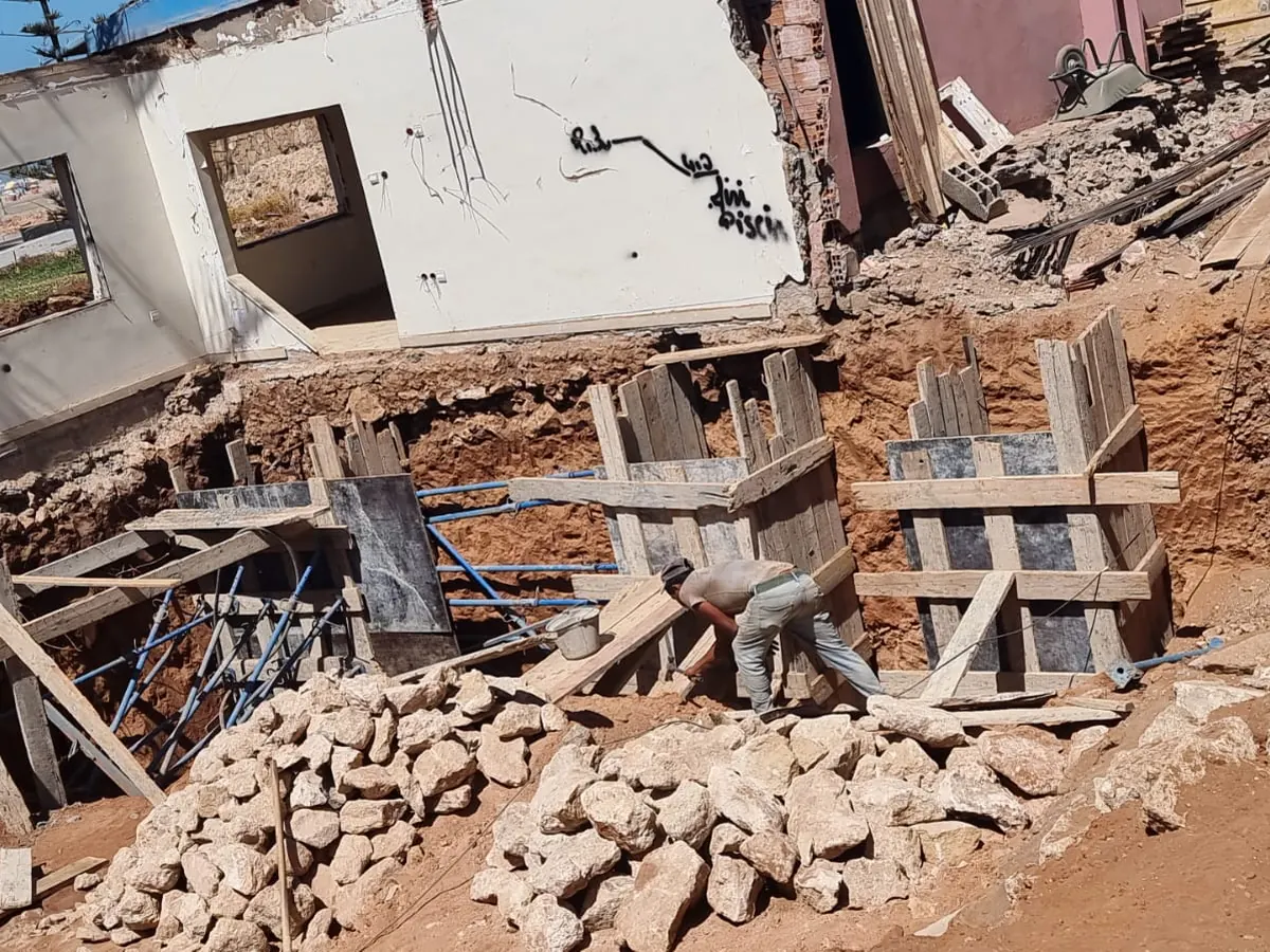 Villa MW livrée par Wolcons à Casablanca — chantier en cours, photo 2 sur 11